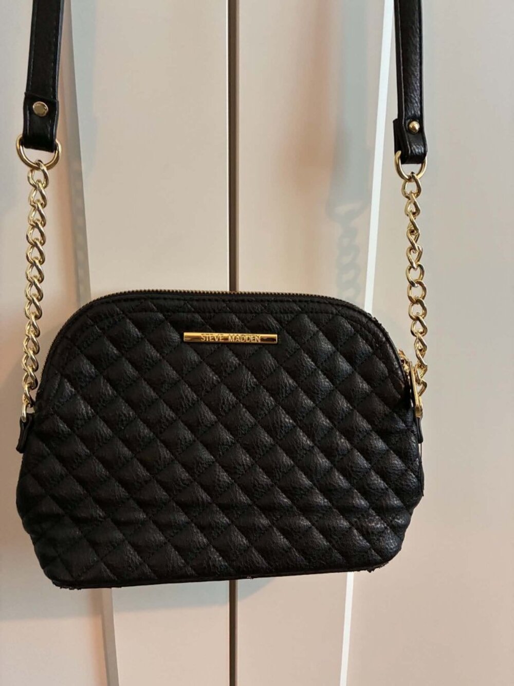 Steve Madden quilted dome crossbody bag